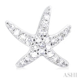 Starfish Petite Diamond Fashion Earrings