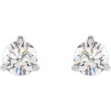 14K White Gold 1/3 CTW Lab-Grown Diamond Stud Earrings