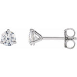 14K White Gold 1/2 CTW Lab-Grown Diamond Stud Earrings