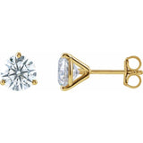 14K Yellow Gold 1 5/8 CTW Lab-Grown Diamond Stud Earrings