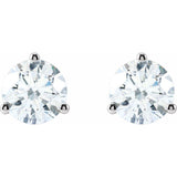 14K White Gold 1 5/8 CTW Lab-Grown Diamond Stud Earrings