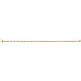 14K Yellow Gold 3 CTW Lab-Grown Diamond Line 7 1/4" Bracelet