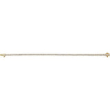 14K Yellow Gold 4 CTW Lab-Grown Diamond Line 7" Bracelet