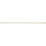 14K Yellow Gold 6 CTW Lab-Grown Diamond Line 7" Bracelet