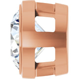 14K Rose Gold 1 CT Lab-Grown Diamond Slide Pendant