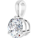 14K White Gold 1 CTW Natural Diamond Pendant