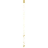 14K Yellow Gold Natural Citrine 6 1/2-7 1/2" Bracelet