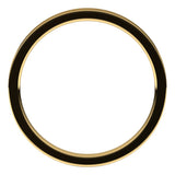 14K Yellow Gold 2 mm Flat Comfort Fit Light Band Size 4