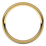 14K Yellow Gold 4.5 mm Comfort-Fit European-Style Band Size 5.5