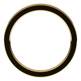 10K Yellow Gold 2.5 mm Comfort-Fit Flat Band Size 6