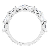 Platinum 2 5/8 CTW Natural Diamond Anniversary Band