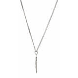 Sterling Silver Methodist Cross 18" Necklace