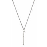 Sterling Silver 25.7x14 mm Cross 18" Necklace