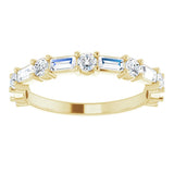 14K Yellow 3/4 CTW Natural Diamond Anniversary Band