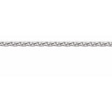 Sterling Silver 1.5 mm Wheat Chain by the Inch