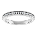14K White 1/5 CTW Lab-Grown Diamond Anniversary Band