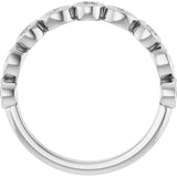 14K White 1/3 CTW Lab-Grown Diamond  Anniversary Band