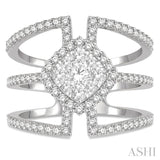 Halo Lovebright Diamond Fashion Ring