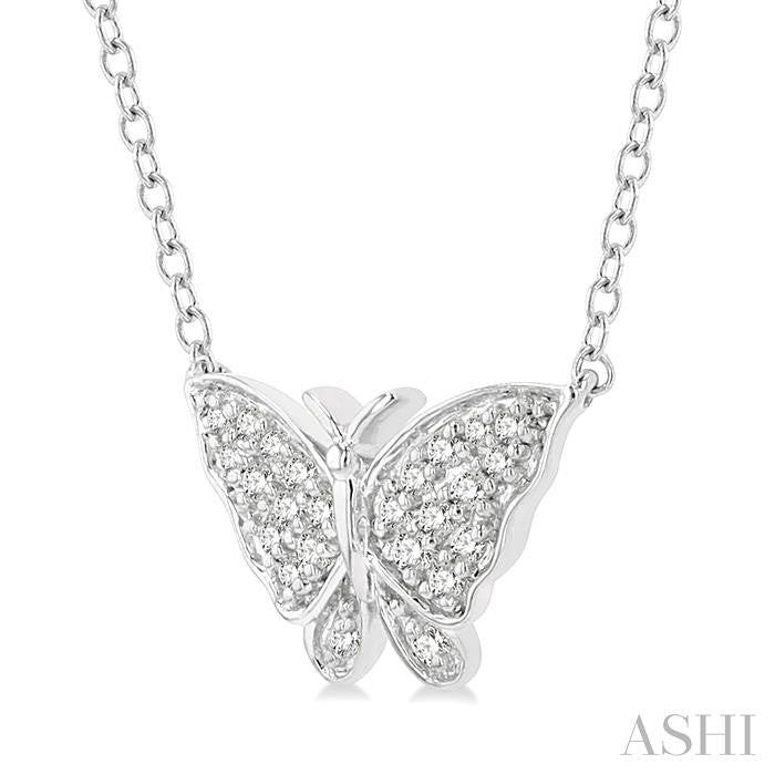 Butterfly Petite Diamond Fashion Pendant