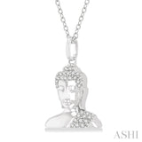 Buddha Petite Diamond Fashion Pendant