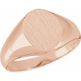 Oval Signet Ring