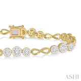 Lovebright Diamond Infinity Link Bracelet