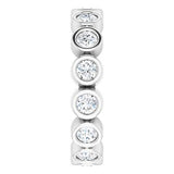 Bezel-Set Eternity Band