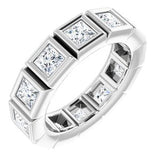 Bezel-Set Eternity Band