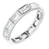 Bezel-Set Eternity Band