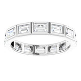 Bezel-Set Eternity Band