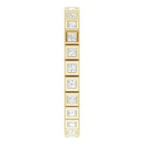 Bezel-Set Eternity Band