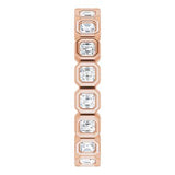 Bezel-Set Eternity Band