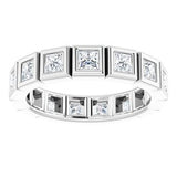 Bezel-Set Eternity Band