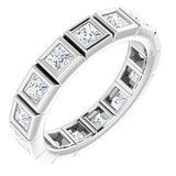 Bezel-Set Eternity Band