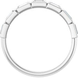 Bezel-Set Anniversary Band