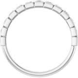 Bezel-Set Anniversary Band