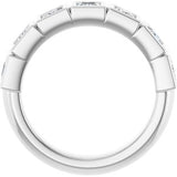 Bezel-Set Anniversary Band